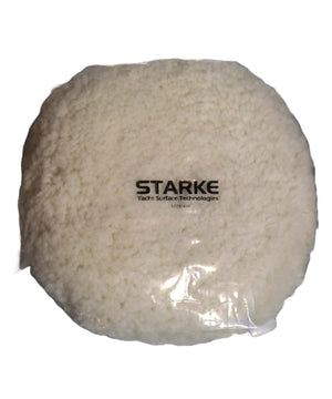 Starke Double Sided FastPad White Wool Compounding Pad