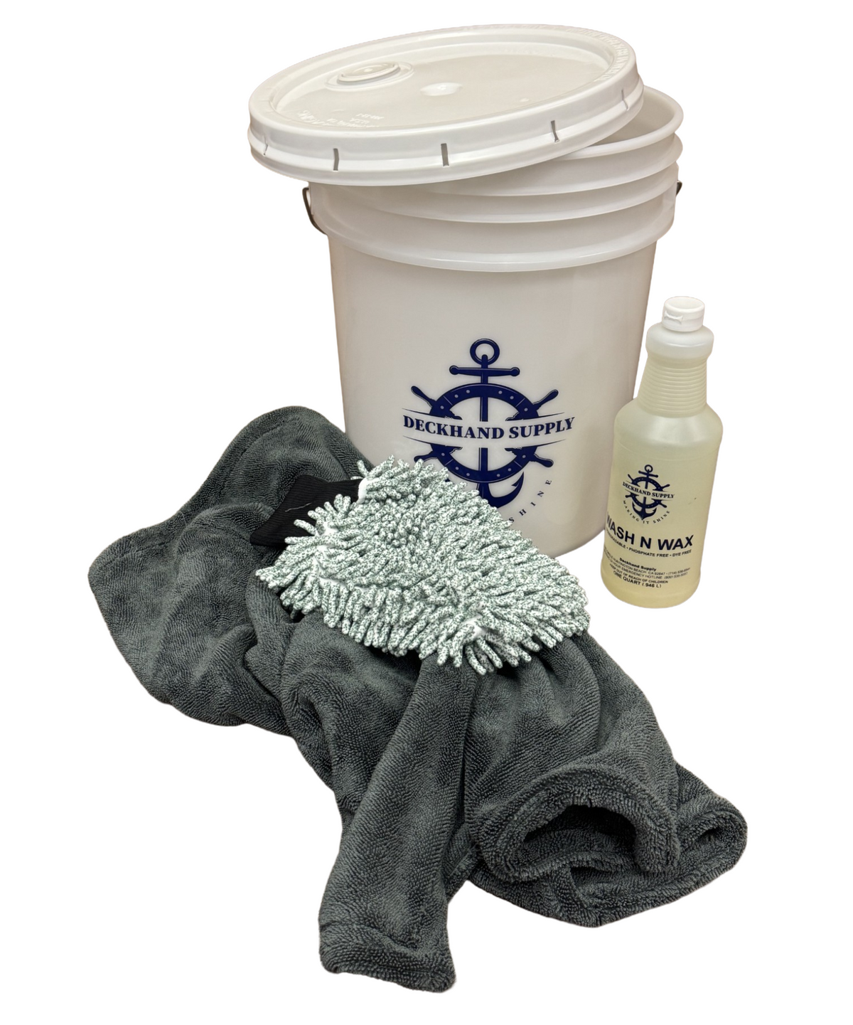 Boat Wash Bucket Kit