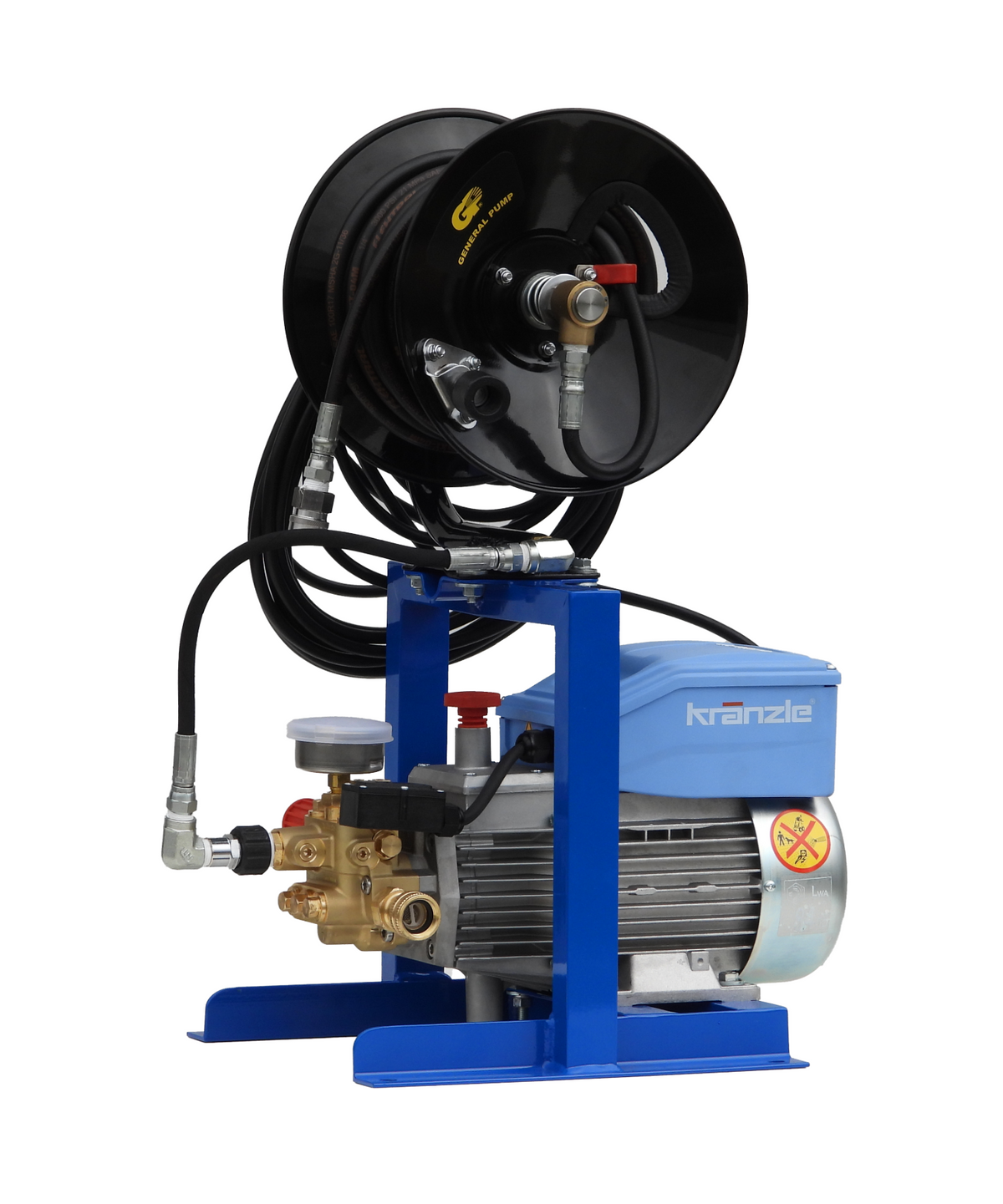 Kränzle K1622TS Pressure Washer Hose/Reel/Frame Kit