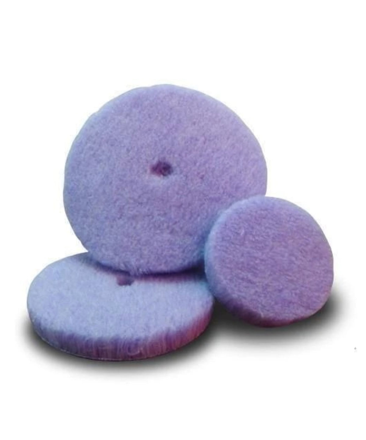 Lake Country Purple Foamed Wool Rotary Pads