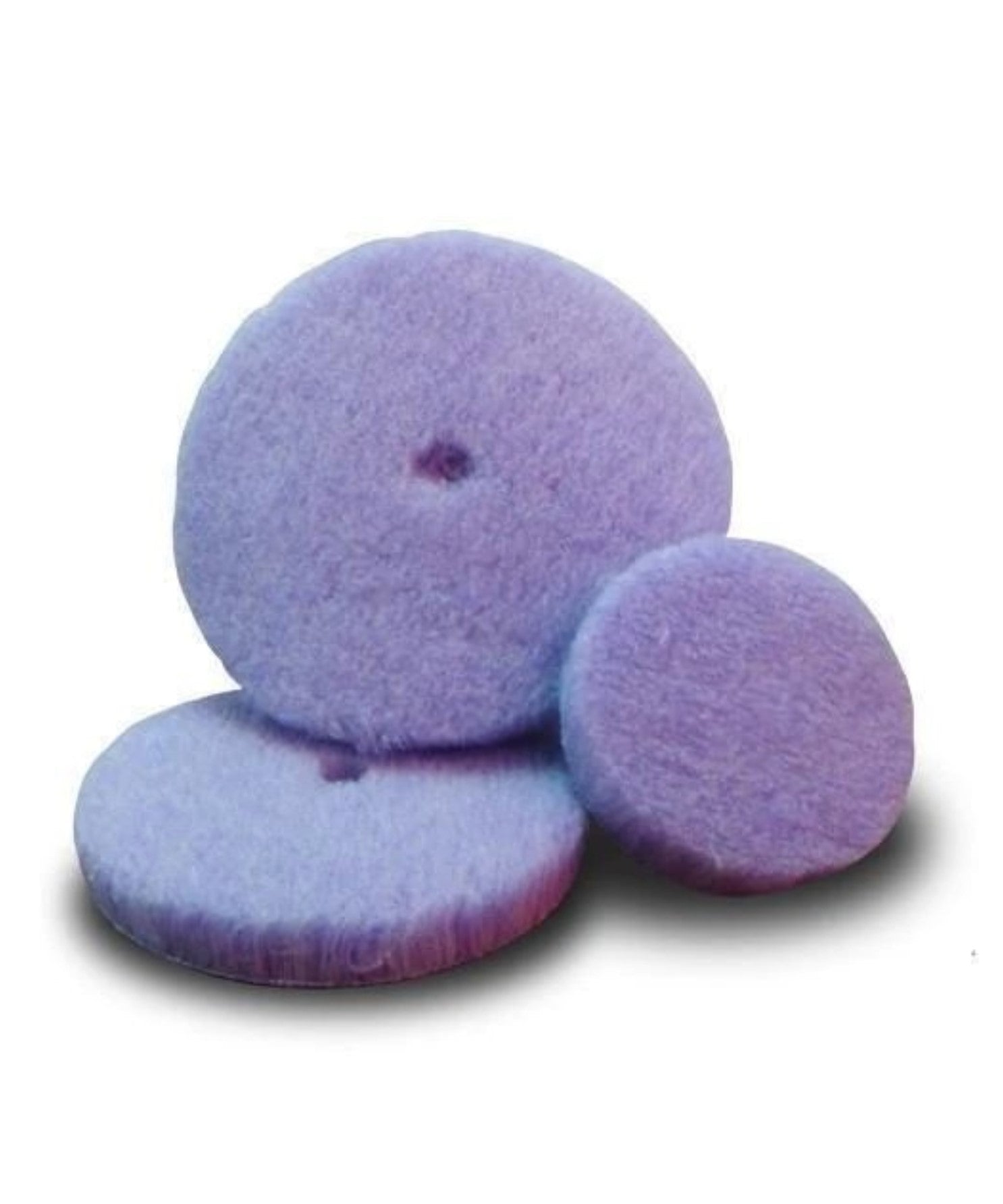 Lake Country Purple Foamed Wool Rotary Pads