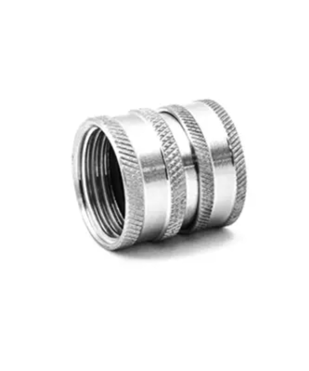 MTM Hydro Stainless Garden Hose Coupler w/ Check Valve - Import