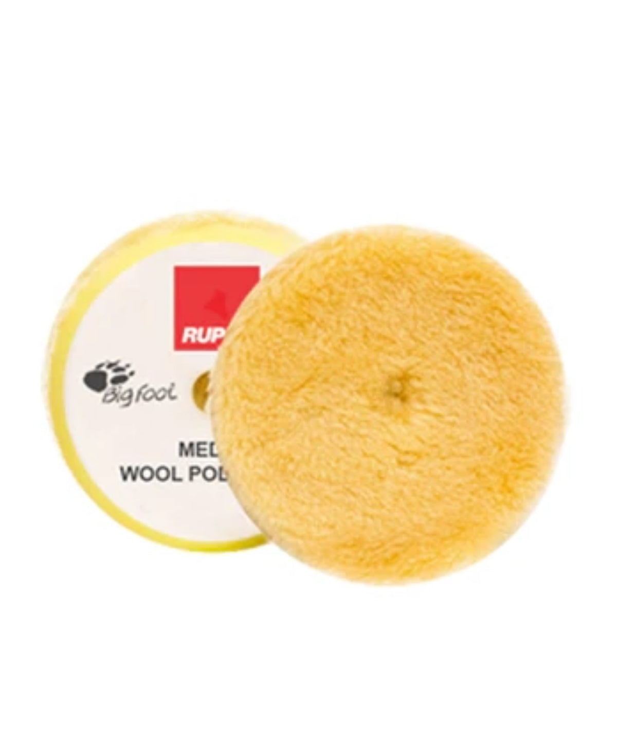 Rupes BigFoot Yellow Wool Medium Polishing Pad