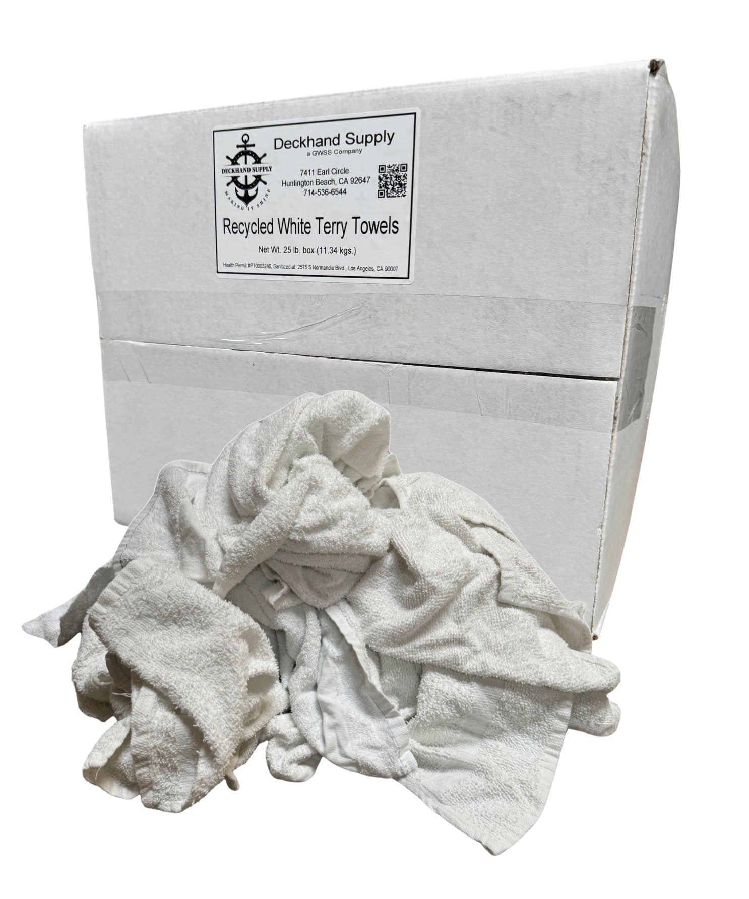 Recycled Terry Towels 25 Pound Box