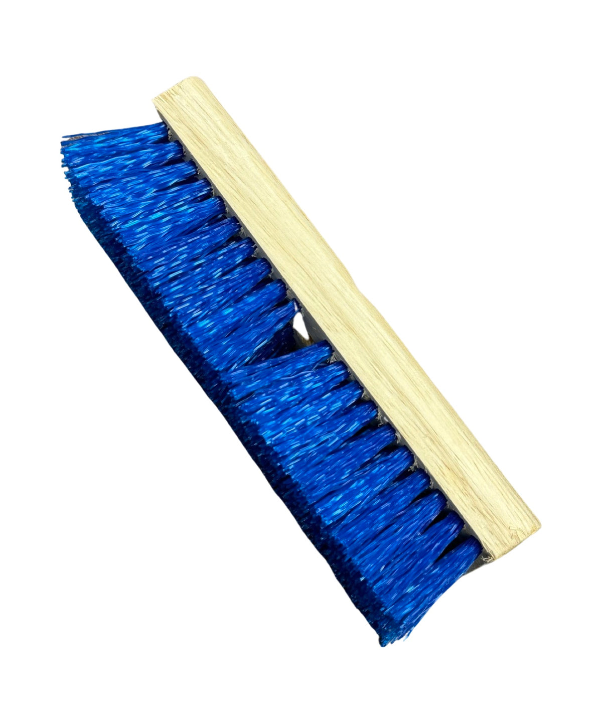 Deck Scrub Brush 10" Blue Stiff Plastic Bristle