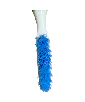 Utility Scrub Brush Blue White Better Grip 9.5"