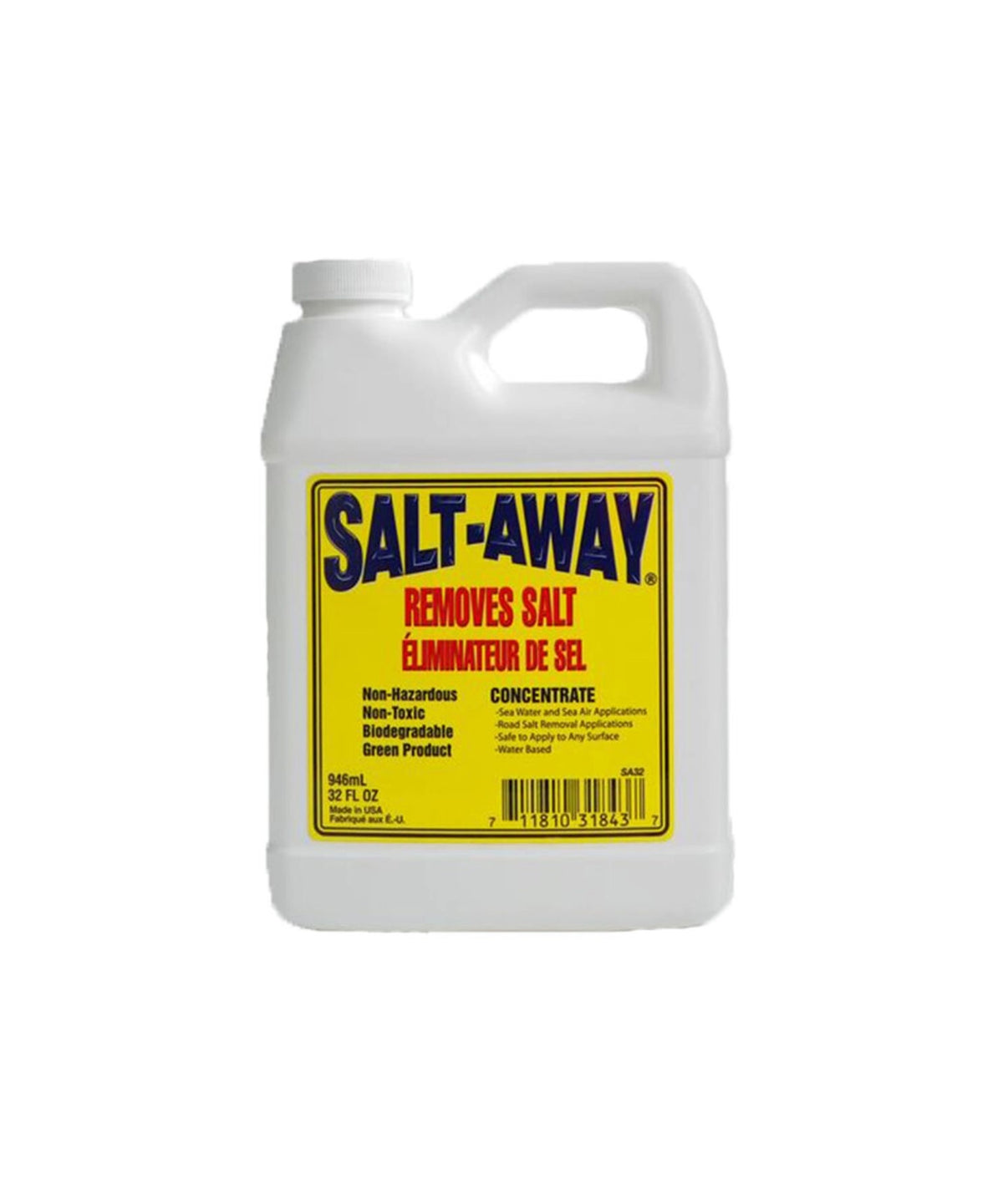 Salt-Away Concentrate Quart & 6oz Mixing Unit Kit
