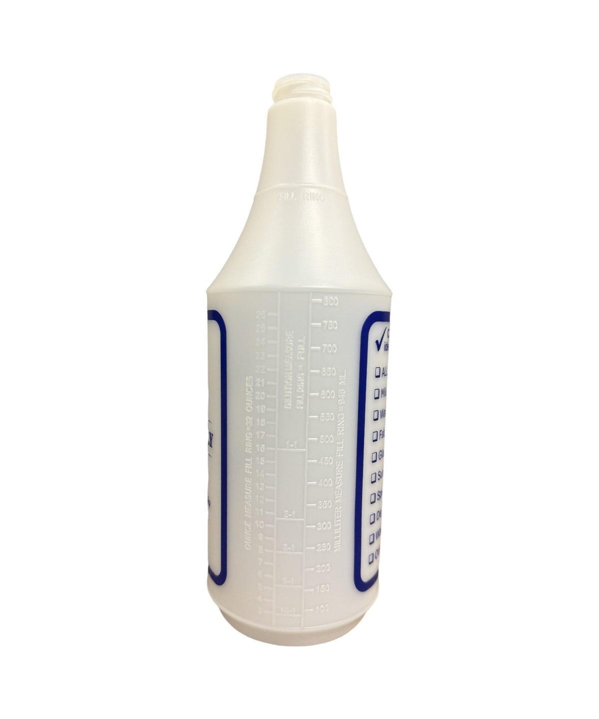 Deckhand Supply Bottle Round with Embossed Scale 32oz